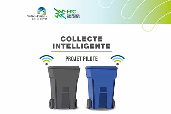 La MRC de Vaudreuil-Soulanges lance un projet pilote de collecte intelligente des matières résiduelles