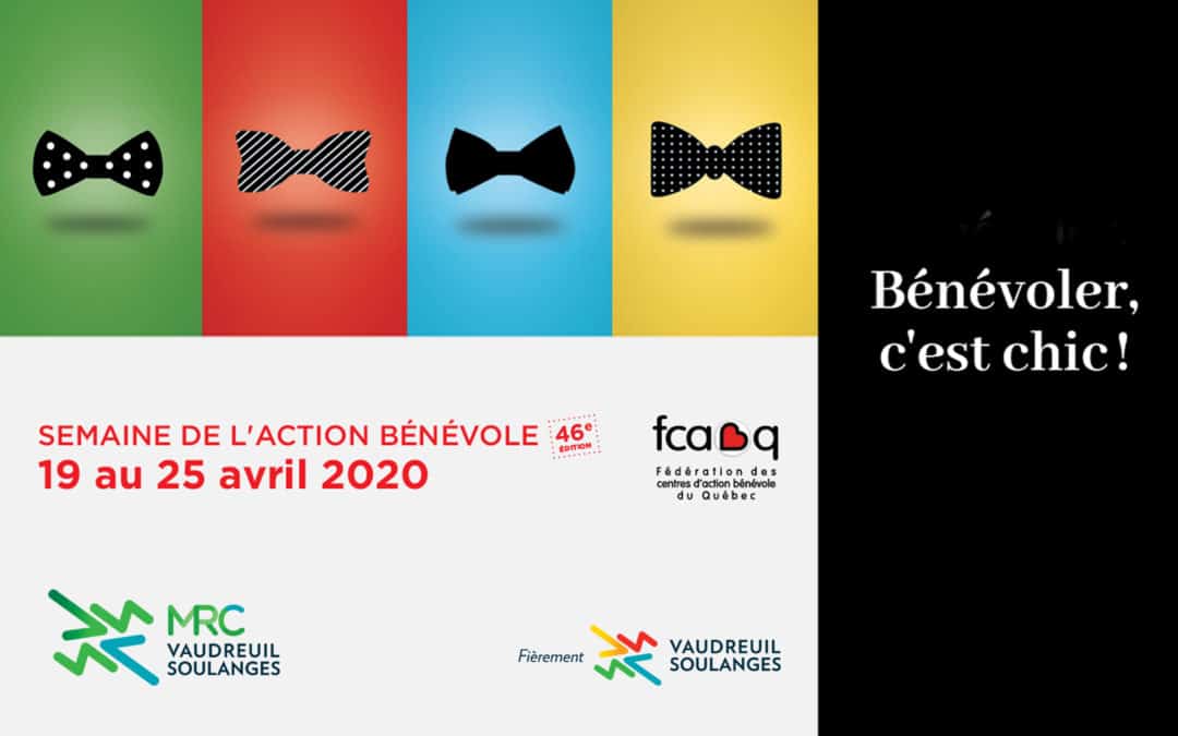 La MRC de Vaudreuil-Soulanges souligne la semaine de l’action bénévole