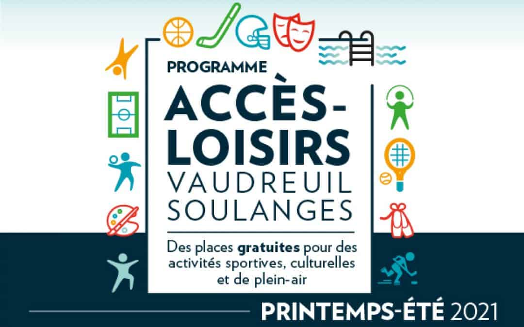 Accès-Loisirs est de retour pour la saison estivale!