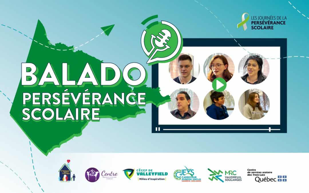 Lancement d’un balado pour souligner les Journées de la persévérance scolaire de Vaudreuil-Soulanges