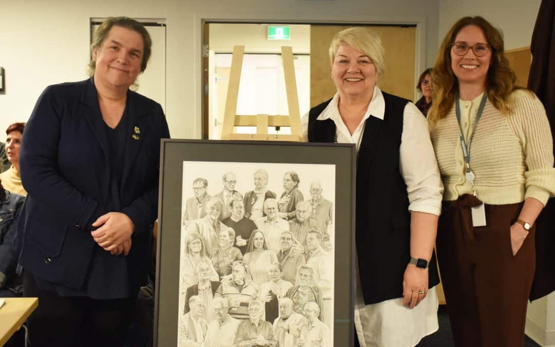 Création de l’œuvre « 23 leviers » en compagnie des 23 mairesses et maires de Vaudreuil-Soulanges