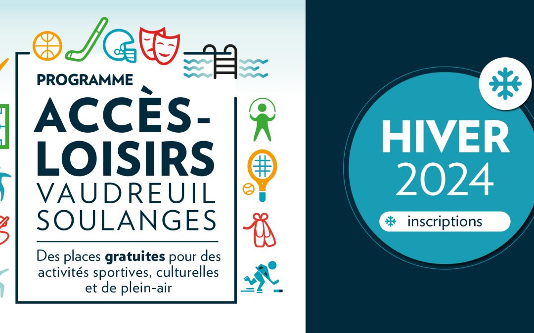 Accès-Loisirs Vaudreuil-Soulanges débute l’année 2024 en offrant des places gratuites pour des activités de loisirs